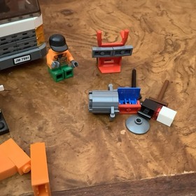 Lego 7991 City Recycle Truck Manuals Minifigure Partial Set With Booklet