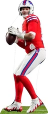 Josh Allen  Buffalo Bills  75" T all Life Size Cardboard Cutout Standee