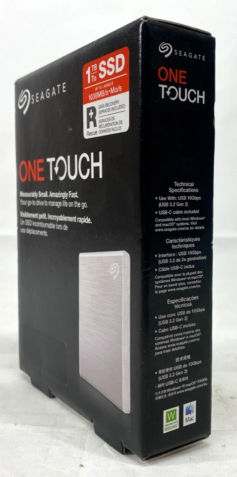 Seagate One Touch SSD 1TB External SSD Portable - NEW - FREE SHIPPING - Image 3 of 3