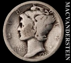 1920-P Mercury Dime — photo from another recent sale