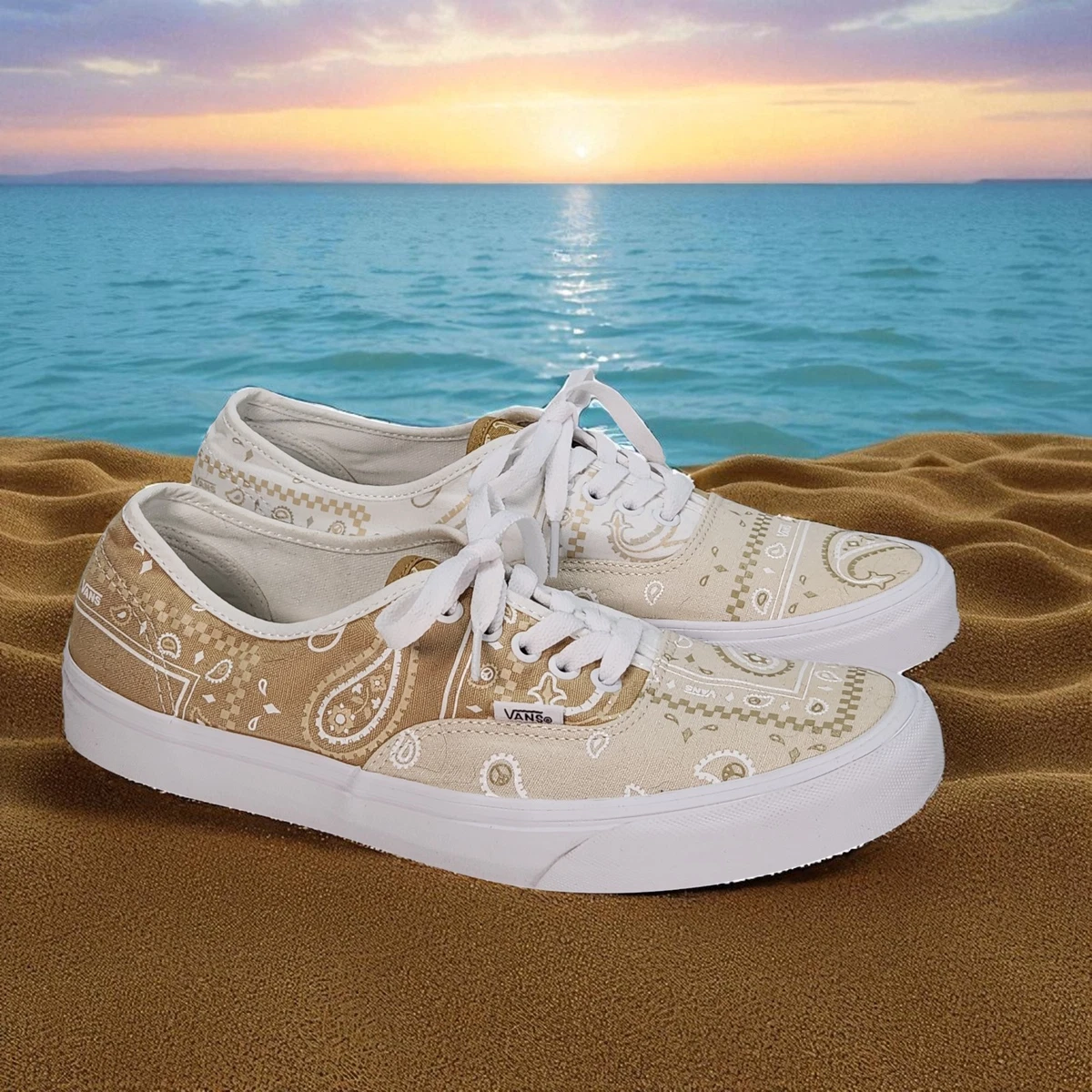 Vans Authentic Peace Paisley - Peace for sale | eBay