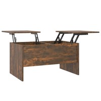Couchtisch RäUchereiche 80X50X42,5 Cm Holzwerkstoff