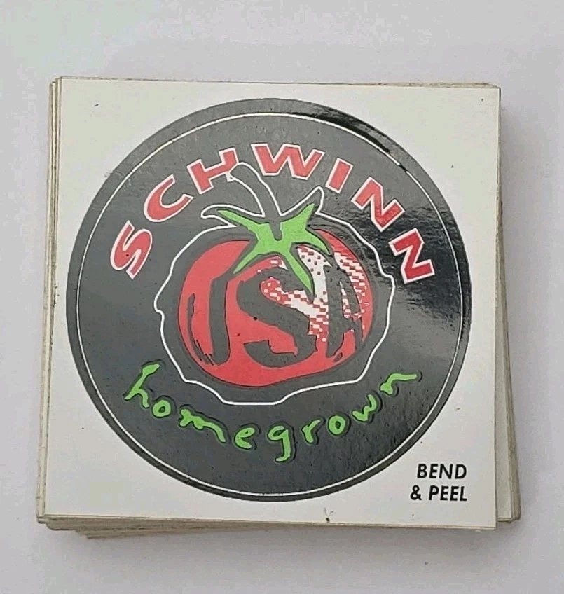 Lote de 75 pegatinas vintage Schwinn de cosecha propia años 90 NOS Foto 2 de 4