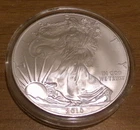 USA 1 Dollar  2010 Walking Liberty American Silver Eagle, 1 oz Uncirculated  !!