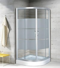Shower cubicle sliding door shower door shower partition shower corner shower 120 x 120 cm