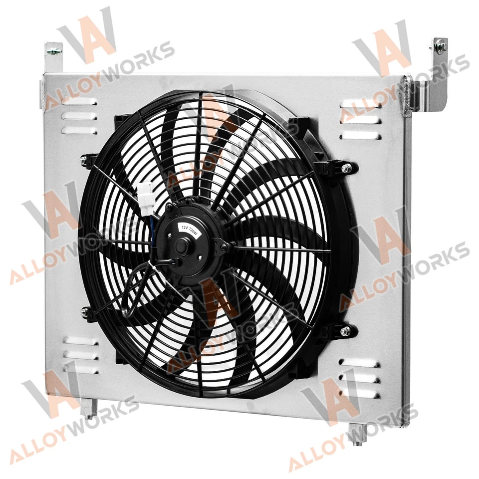 Aluminum Shroud Fan+Relay Kits For 2004-12,2008 Chevy Colorado GMC Canyon 3.5L Foto 3 de 4