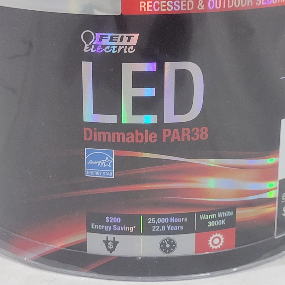 FEIT Electric 90-WATT PAR38 Dimmable LED Flood Light 1035 Lumens - Image 2 of 4