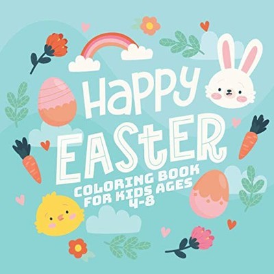 Happy Easter: Coloring Book For Kid..., Designs, Mezzo 