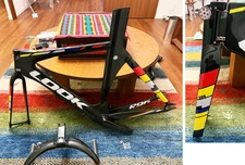 Look R96 Freme Set Carbon Track Pista Frame XS Good condition Rare No saddle