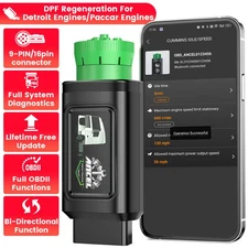 ANCEL HD110 DPF Heavy Duty Truck Scanner All System Diesel Bluetooth Diagnostic