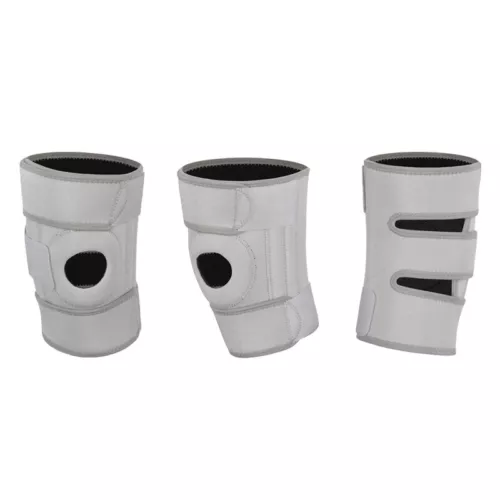 Knee Brace Compression Sleeve Joint Support Open Patella Stabilizer Wrap Straps - Picture 22 of 32