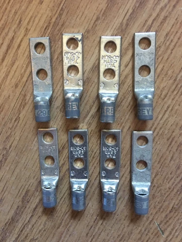 8pc.. T & B 4 STR 40-50N GRAY DIE 29 TWO HOLE LUG