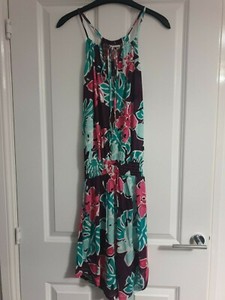 next tropical print dress