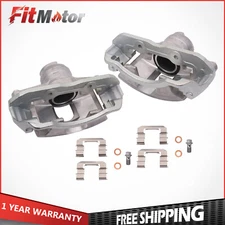 Brake Calipers w/ Metal Piston For 2008-2011 Ford Focus Sedan Coupe Front Side