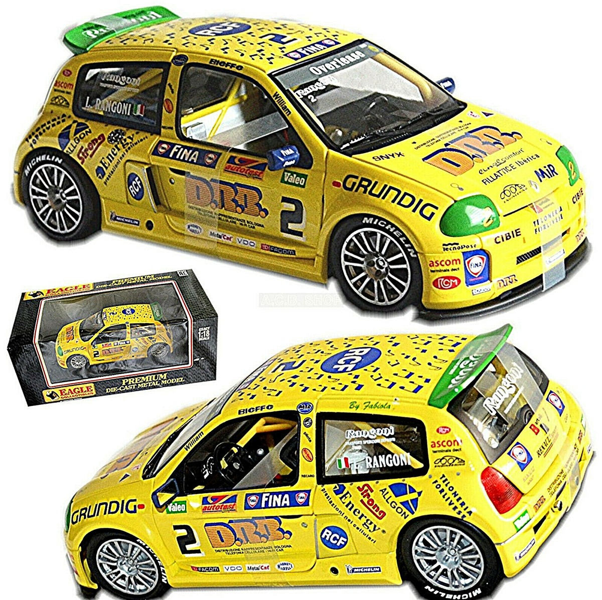 1/18   ルノースポール　クリオ　v6トロフィー 1/18 ルノースポール クリオ v6トロフィー - メルカリ