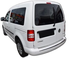Ladekantenschutz mit Abkantung Edelstahl Chrom Für VW Caddy 2010-2016