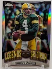2024 Topps Chrome Football Refractor Brett Favre #LOG-6 PSA 10