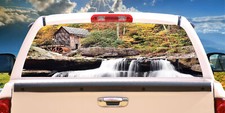 Cabin In The Woods Rear Window Graphic Decal Sticker Truck Suv Van Car