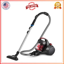 Lightweight Bagless Canister Vacuum cleaner/ indoor Carpets pet hair Hard Floors