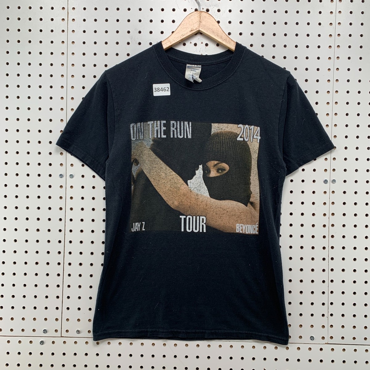 beyonce×JAYZ /on the run tour Tシャツ Jay Z Beyonce On The Run Tour Rap Tee Rare T Shirt Size