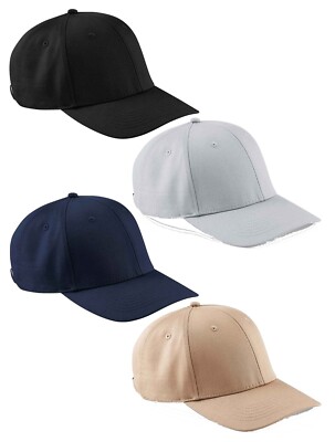 Beechfield Urbanwear 6 Panel Polycotton Baseball Hat Cap with Semi Curve Peak