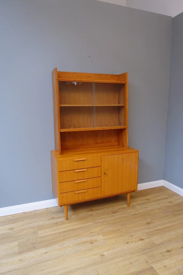 Schrank 50er 60er Jahre Bücherschrank Vitrine Rockabilly Vintage Mid Century - Bild 4 von 4