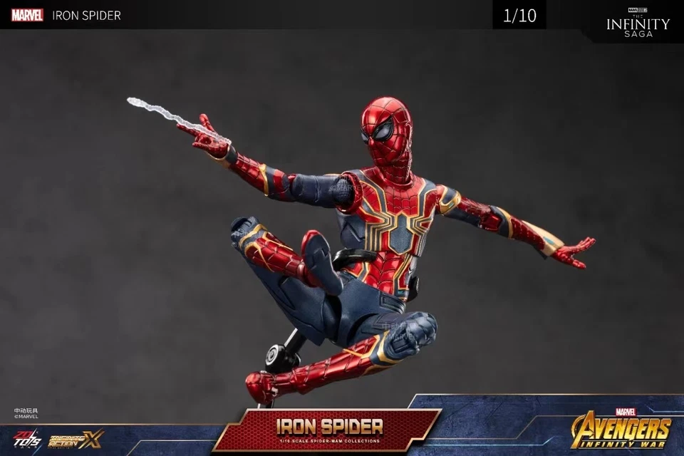 ZD Toy Marvel Iron Spider 2.0 The Avengers Modell Spielzeug Sammlung Actionfiguren - Bild 4 von 4