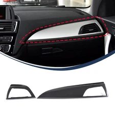 Real Carbon Fiber Interior Dash Cover Trim Set For BMW 2 Series F22 F23 2012-17