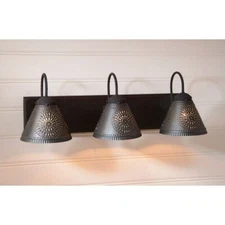 Crestwood Vanity Light in Black