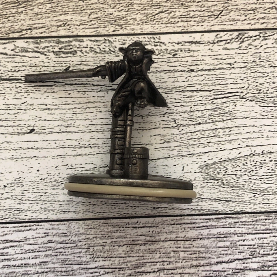 Lote de 5 fichas de peltre de metal de repuesto Star Wars Monopoly edición saga 2005 Foto 3 de 4