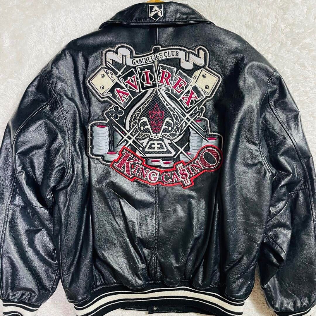 AVIREX USA Authentic Leather Jacket Size L | eBay AVIREX USA Authentic Leather Jacket Size L | eBay