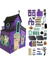 JOYIN Halloween Art and Craft Kit DIY with 3D Haunted House, Pencil Holder