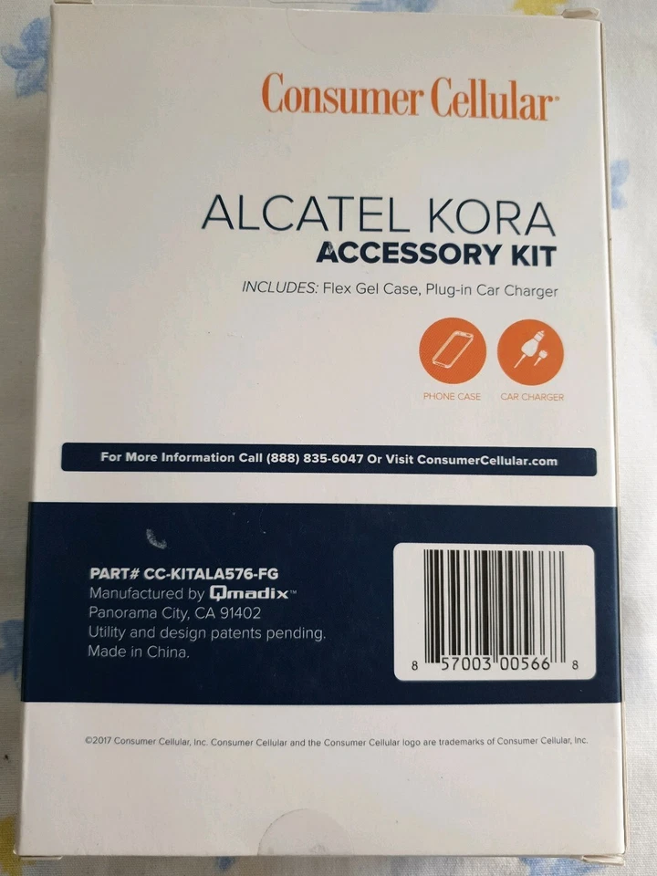 Consumer Cellular Consumer Cellular KORA - Alcatel Kora Accessory Kit - Image 2 of 2