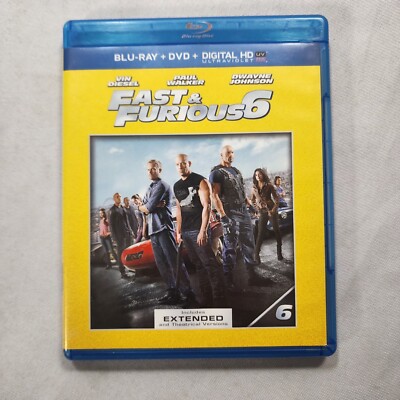 Fast & Furious 6 (Blu-ray +DVD) Extended Edition