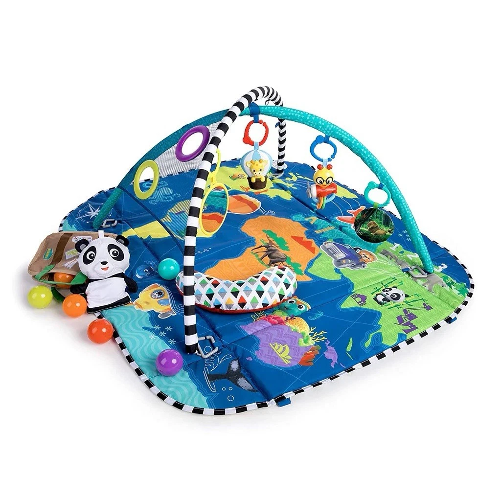 Baby Einstein 5 in 1 Play gym journey discovery travel Mat All Parts Included
