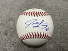 TEXAS RANGERS JACOB LATZ HAND SIGNED AUTOGRAPHED BASEBALL BALL COA