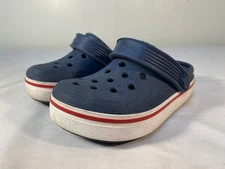 CROCS Crocband Clogs Children Kids Blue Slip On - C 10