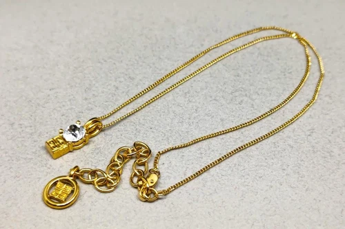 Givenchy Large Stone G Color Necklace 40382