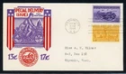 UNITED STATES STAEHLE COVER LOT #6 1944 17c Special Delivery FDC $$$