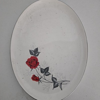 Vintage Rose China Serving Platter