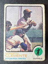 1973 Topps Roberto Clemente #50 poor