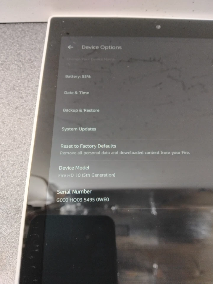 Amazon Fire HD 10 - 5th Generation - SR87CV - Image 4 of 4