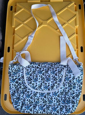 zara floral flower bag
