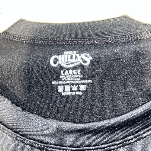 Hot Chilly’s Black Sleeveless Base Layer Tank Top Size L - Picture 5 of 6