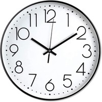 Wanduhr 9 Zoll Leise Nicht Tickend Modernes Quarz Design Dekorativ