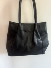 Tods Tote Bag Leather Vintage