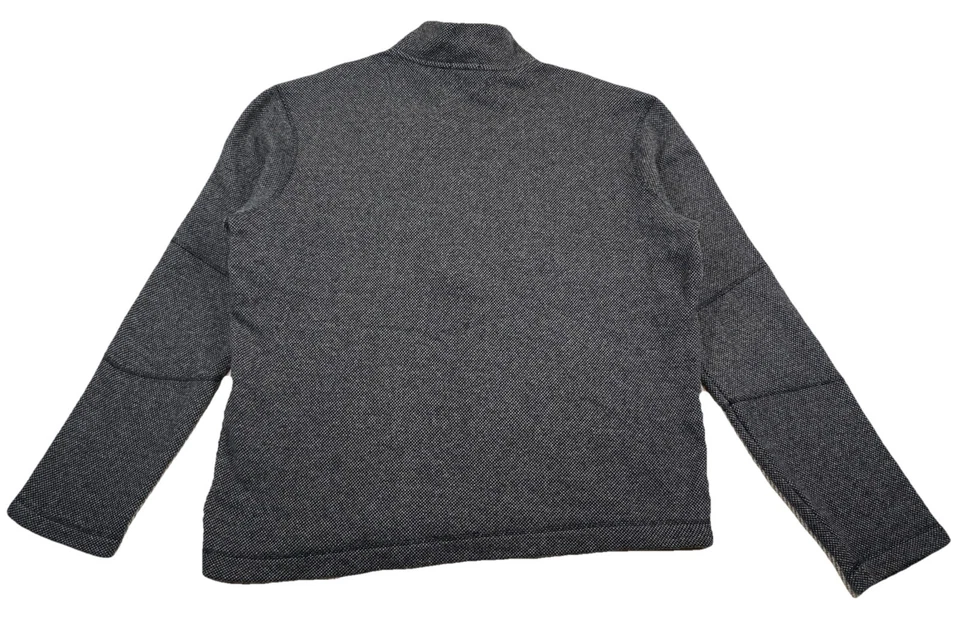 Smartwool Heritage Trail Fleece Half Zip Sweater Wool Blend Dark Gray Men’s XXL - Image 2 of 4
