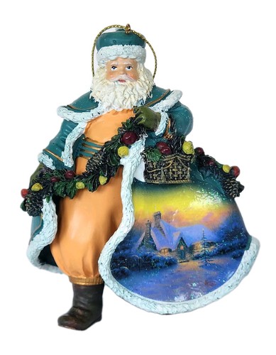 Thomas Kincade Heirloom Classics Old World Santa Ornaments by Ashton Drake 1 ea. - Picture 13 of 23