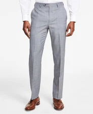 Michael Kors Men's Classic-Fit Stretch Wool-Blend Suit Pants MSRP $190