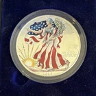 U.S. Mint 1999 American Silver Eagle Proof 1 oz .999 Silver Colorized